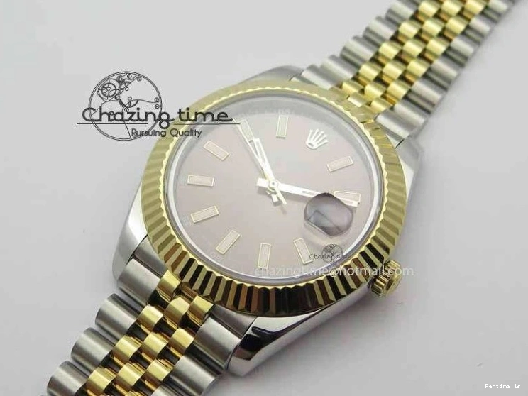0103 DateJust II 40mm SS YG BP Maker Best Edition Gray Dial On Jubilee Bracelet A QuickDry 3678